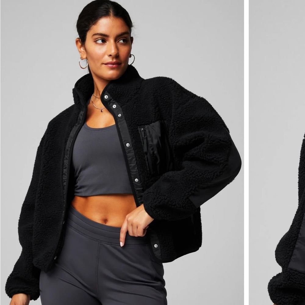 Fabletics Taho Teddy Jacket